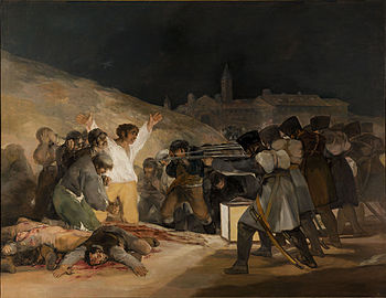 Francisco de GOYA, Los fusilamientos del 3 de mayo (1814), Museo del Prado, Madrid